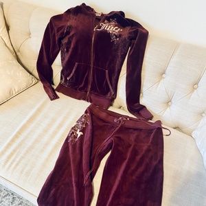 Vintage Juicy Couture Velvet set